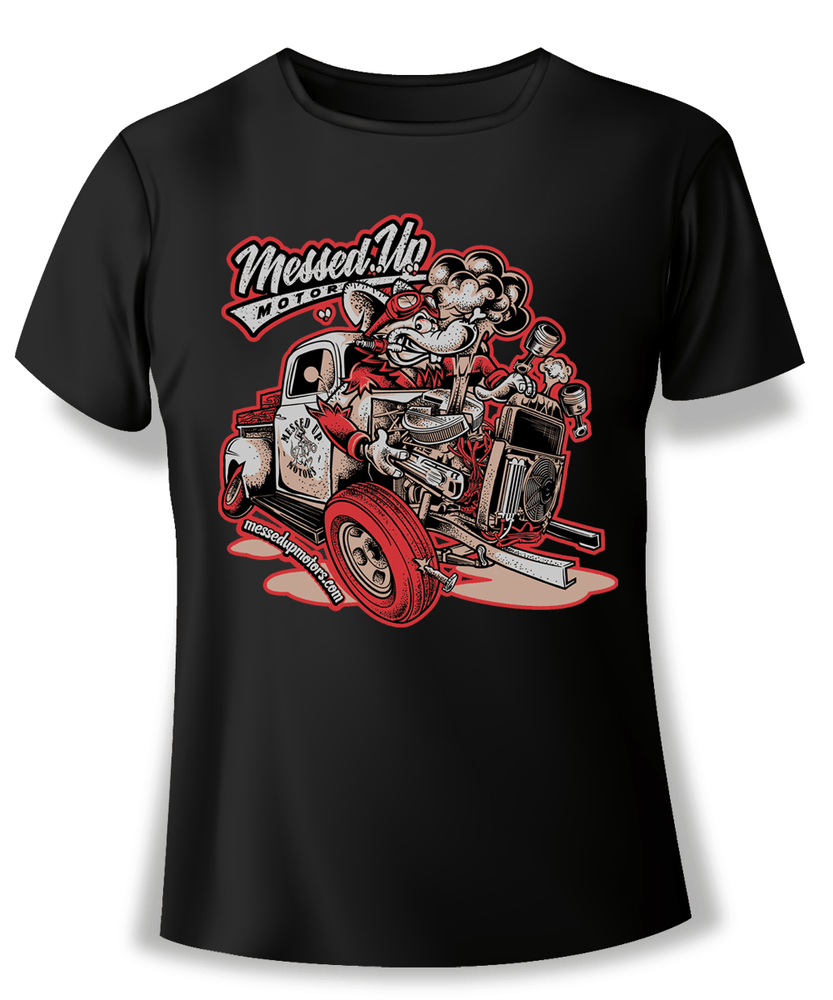 Ford F1 Blowup Shirt (Colour) - Messed Up Motors