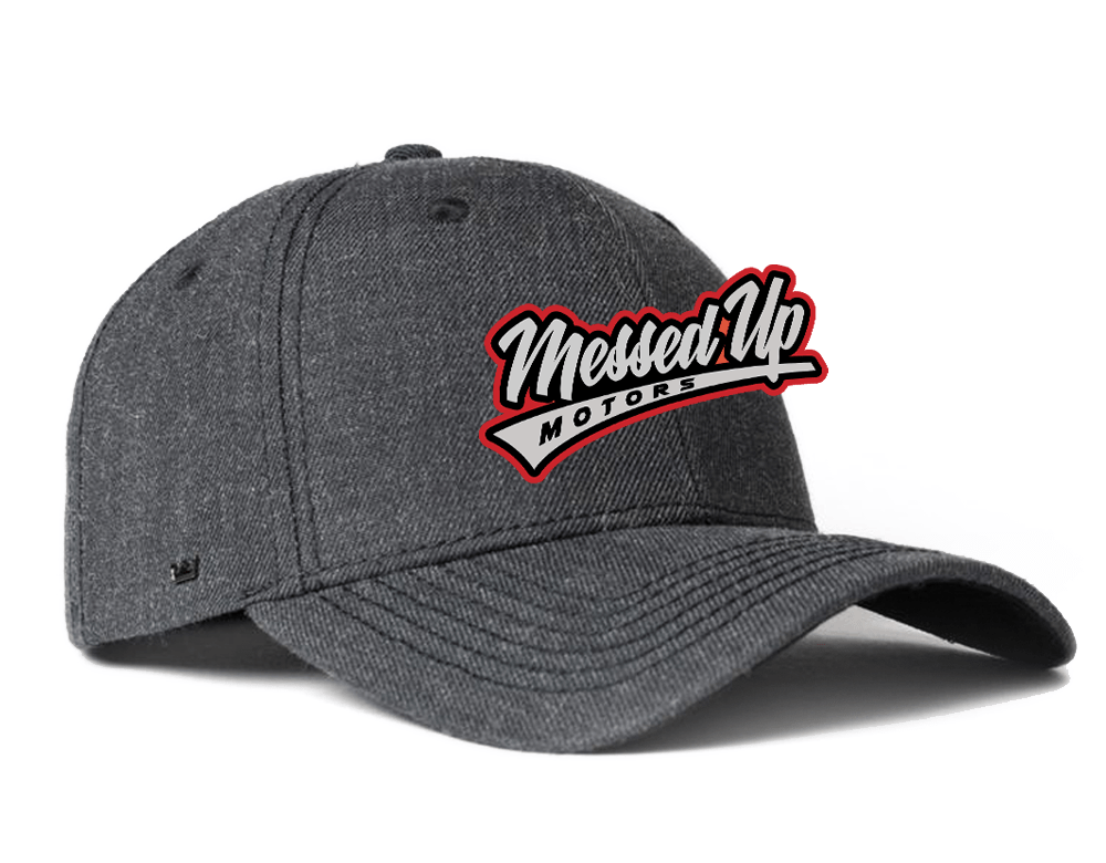Messed Up Snapback - Charcoal - Messed Up Motors